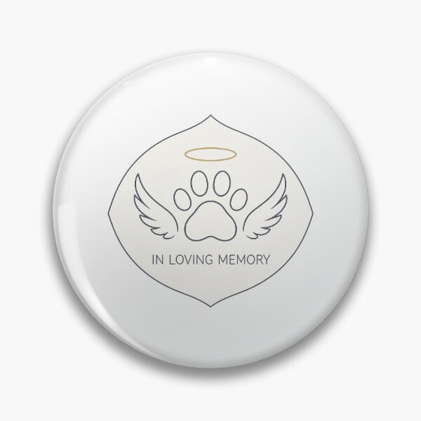 Item preview, Pet Memorial Angel Paw — In Loving Memory designed and sold by TheCalmEdit.