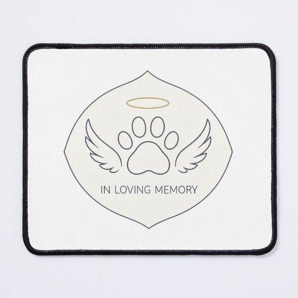 Item preview, Pet Memorial Angel Paw — In Loving Memory designed and sold by TheCalmEdit.