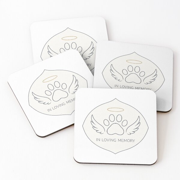 Item preview, Pet Memorial Angel Paw — In Loving Memory designed and sold by TheCalmEdit.