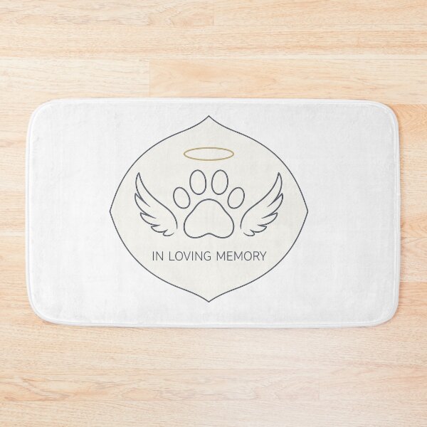 Item preview, Pet Memorial Angel Paw — In Loving Memory designed and sold by TheCalmEdit.
