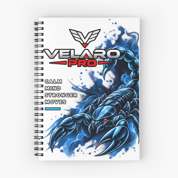 Item preview, Blue Scorpion Calm Mind Stronger Moves Graphic designed and sold by Velaro Pro.