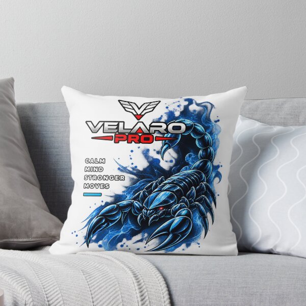 Item preview, Blue Scorpion Calm Mind Stronger Moves Graphic designed and sold by Velaro Pro.