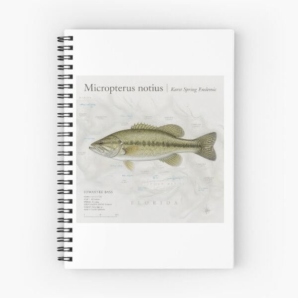 Item preview, Vintage Suwannee Bass Karst Spring Endemic Graphic designed and sold by NobleCast .