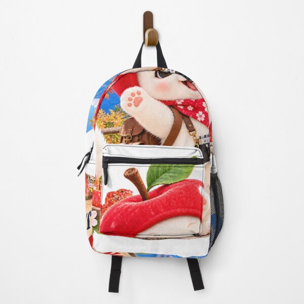 Item preview, Aomori Apple Mofu – Cute Japan Travel Adventure Sticker designed and sold by aoisora-kiki55.