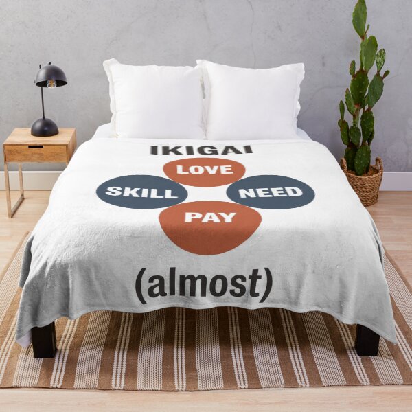 Item preview, Humor sobre diagramas de Venn de Ikigai: Casi encuentro mi propósito designed and sold by Osmose-Studio.
