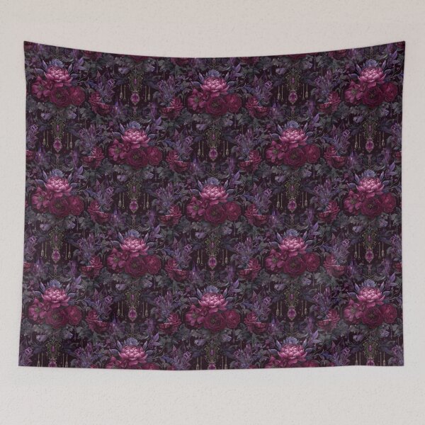 Item preview, Flowery Academia Goth Floral designed and sold by scicilysimonee.