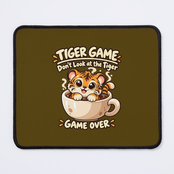 Item preview, Funny Tiger Game Cute Kawaii Tiger Humor designed and sold by WartonnoArt.