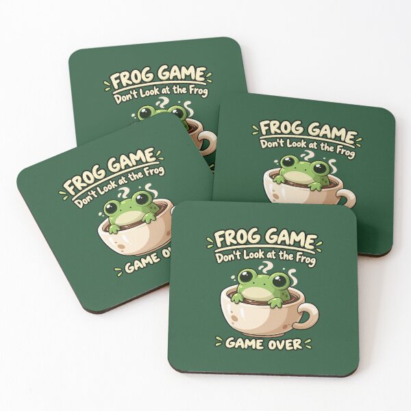 Item preview, Funny Frog Game Cute Kawaii Frog Humor designed and sold by WartonnoArt.
