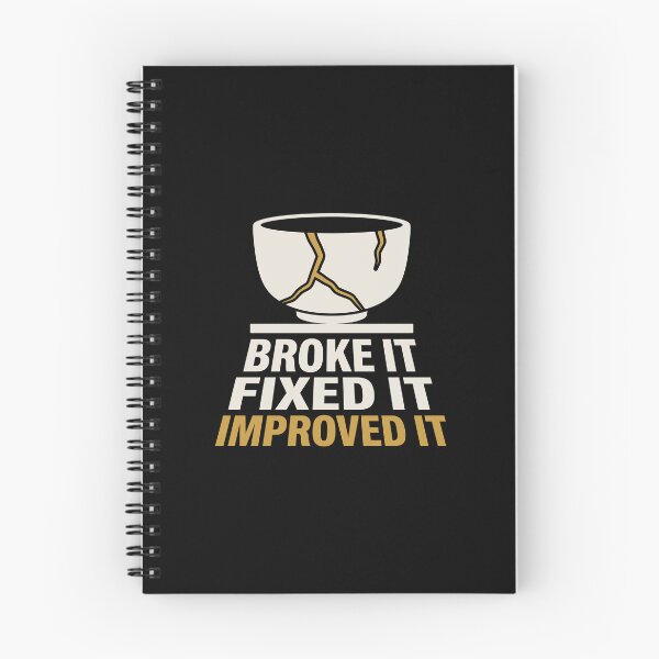 Item preview, Kintsugi Bowl Humor: Broke It, Fixed It, Improved It designed and sold by Osmose-Studio.