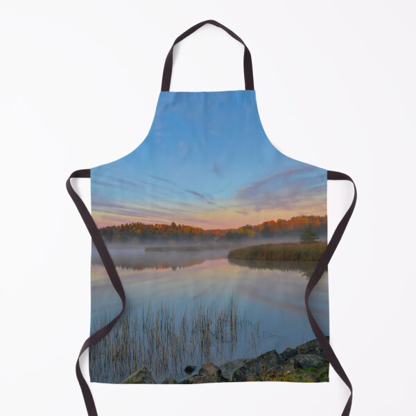 Item preview, Serene Misty Lake at Sunrise designed and sold by Veikko Suikkanen.