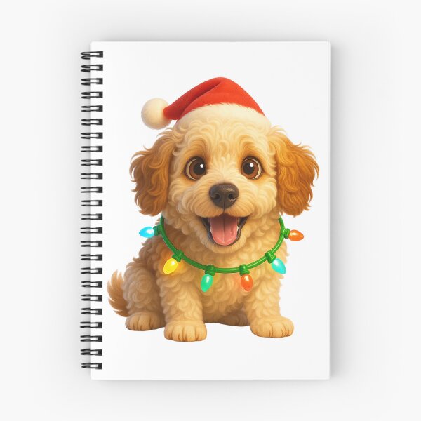 Item preview, Cheerful Schnoodle Christmas designed and sold by Sillytoe.