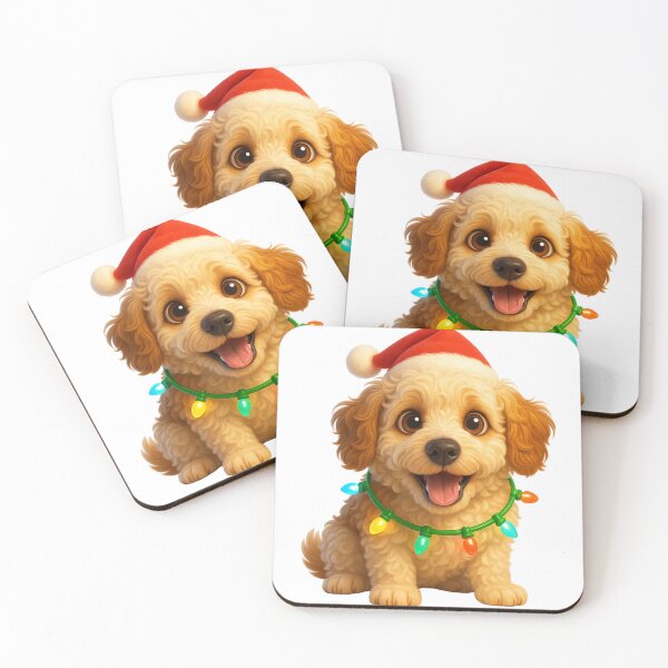Item preview, Cheerful Schnoodle Christmas designed and sold by Sillytoe.
