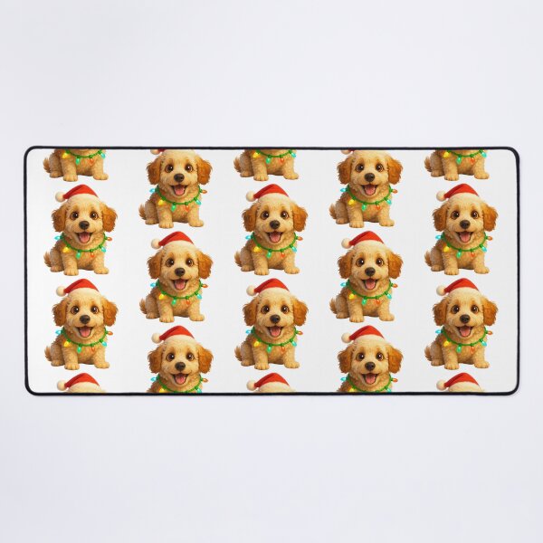 Item preview, Cheerful Schnoodle Christmas designed and sold by Sillytoe.