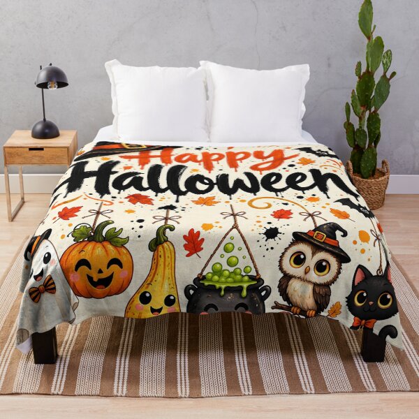Item preview, Happy Halloween Brush Lettering Hanging Characters designed and sold by Pure Craft.
