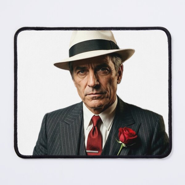 Item preview, Realistic Cinematic Mafia Boss Portrait Art designed and sold by pomjaro.
