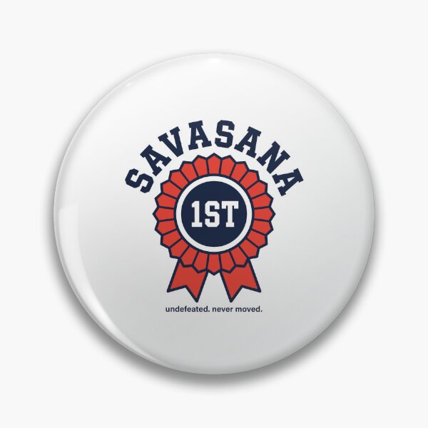 Item preview, Savasana Yoga Humor: First Place Ribbon, Never Moved designed and sold by Osmose-Studio.
