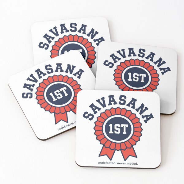 Item preview, Savasana Yoga Humor: First Place Ribbon, Never Moved designed and sold by Osmose-Studio.
