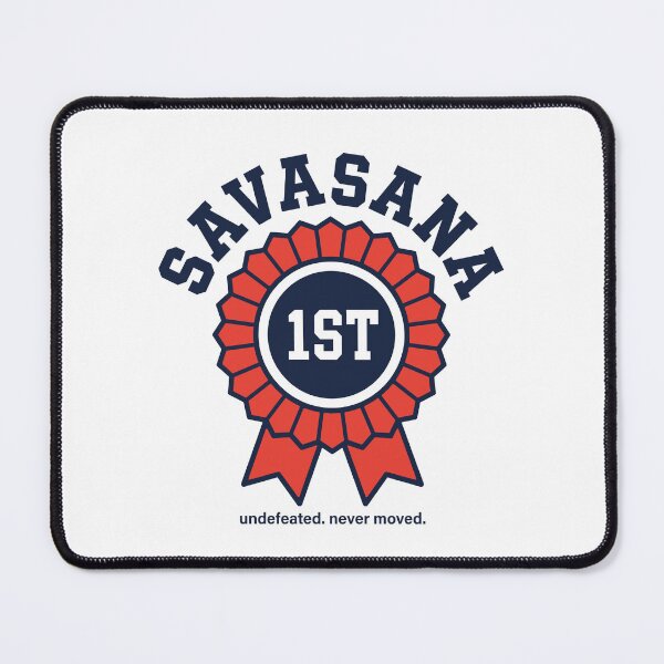 Item preview, Savasana Yoga Humor: First Place Ribbon, Never Moved designed and sold by Osmose-Studio.