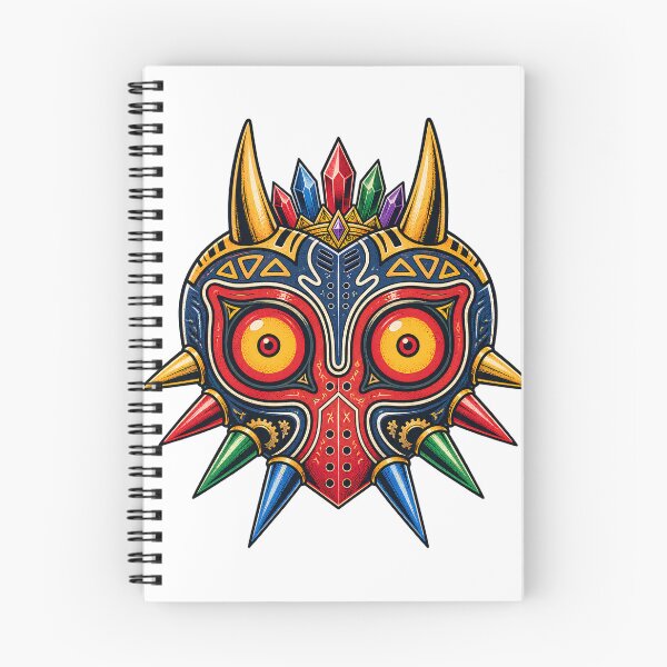 Item preview, Cursed Relic: Tribal Majora Steampunk Emblem designed and sold by ZayCreates.