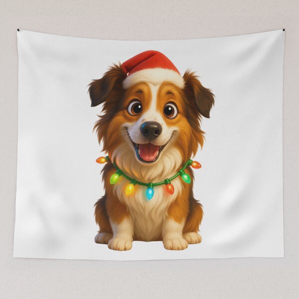 Artikelvorschau, Fröhliche Weihnachten für den Scotch Collie! entworfen und verkauft von Sillytoe.