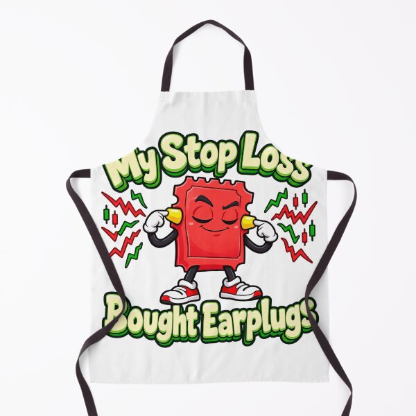 Artikelvorschau, Stop Loss Earplugs Funny Trading Ticket Design entworfen und verkauft von Bikivuno.