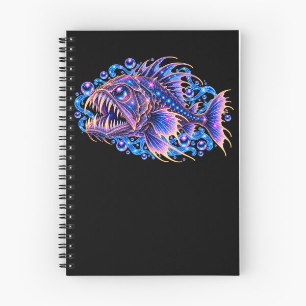 Item preview, Deep Sea Monster Fish Ocean Creature designed and sold by drawwiika+44.
