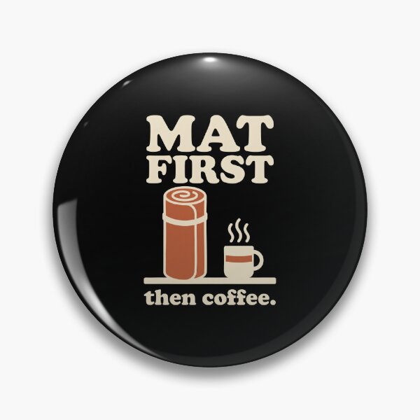 Item preview, Yoga Lover Morning Ritual: Mat First, Then Coffee designed and sold by Osmose-Studio.