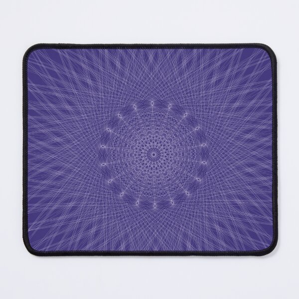 Item preview, Radiant Violet Geometric Mandala Burst designed and sold by tryandplay.