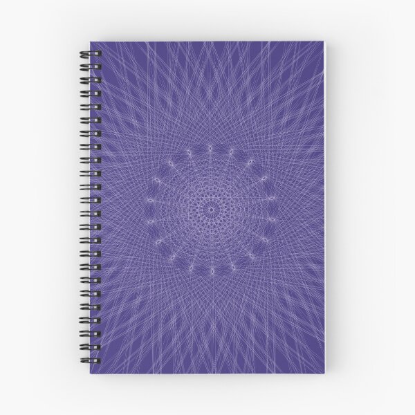 Item preview, Radiant Violet Geometric Mandala Burst designed and sold by tryandplay.