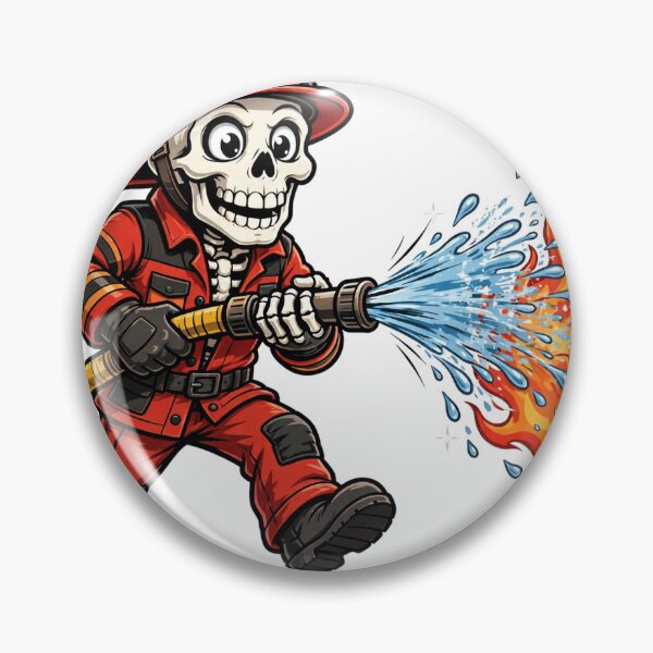Item preview, Fired Up Firefighter designed and sold by GhostGirlAlive.