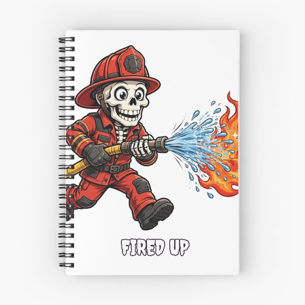 Item preview, Fired Up Firefighter designed and sold by GhostGirlAlive.