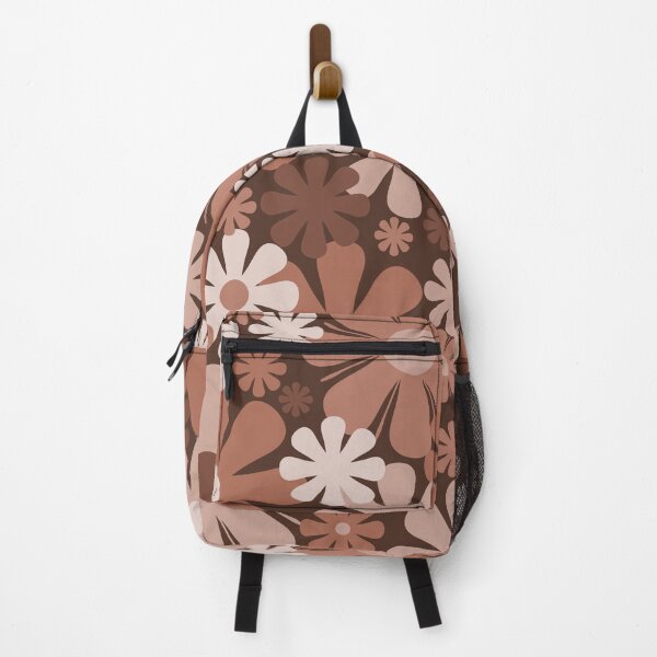 Item preview, Retro Vintage Aesthetic Floral Pattern in Brown designed and sold by kierkegaard.