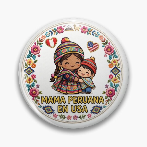 Item preview, Proud Peruvian Mom Peru 1821 Mother's Day Gift designed and sold by hatunmama-co.