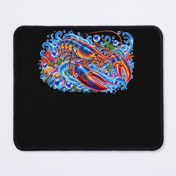Item preview, Ocean Lobster Marine Life Fan Aquatic Animal designed and sold by drawwiika+44.