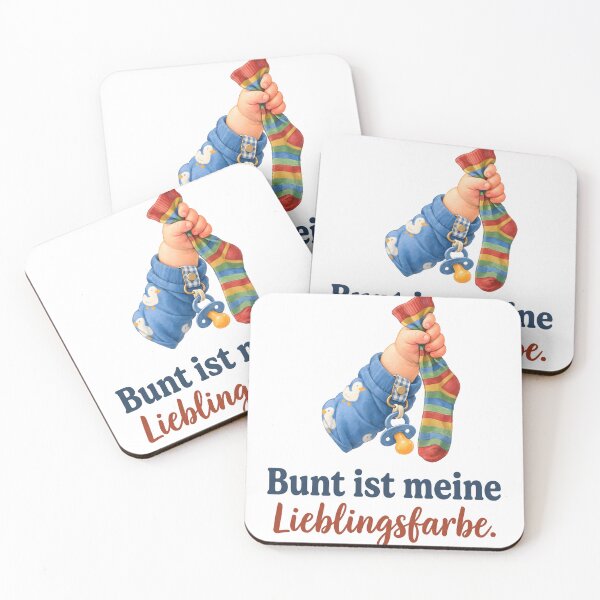 Item preview, My favorite color is colorful. – Baby (German saying) designed and sold by style-dk.