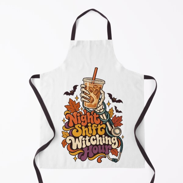 Item preview, Night Shift Witching Hour Spooky Fall Nurse designed and sold by justinhmorton.