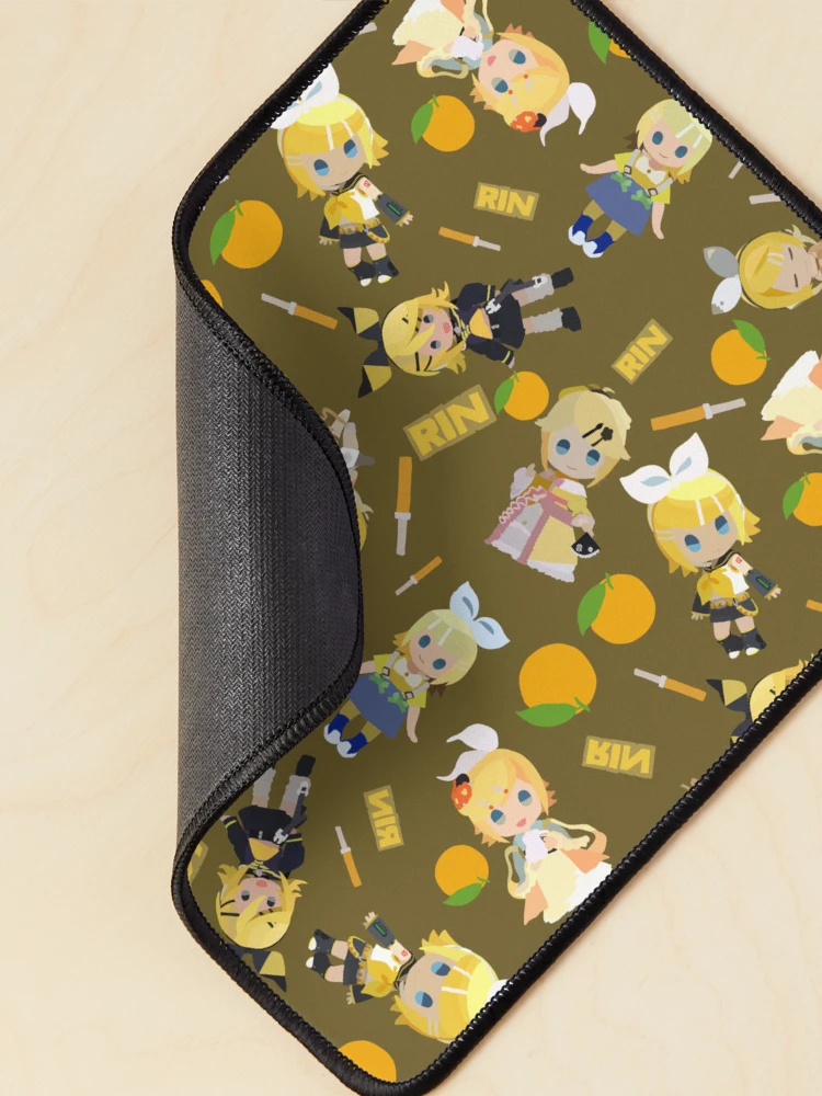 Thumbnail 2 of 5, Mouse Pad, Kagamine Rin Pattern  designed and sold by PatternBarn1.