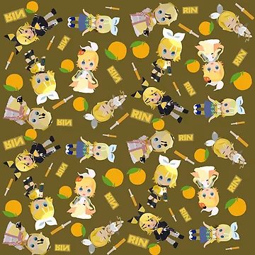 Artwork thumbnail, Kagamine Rin Pattern by PatternBarn1