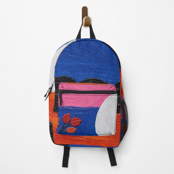 Item preview, Impasto Autumn Moon Landscape designed and sold by Shakira & Sahir Press Alliance.