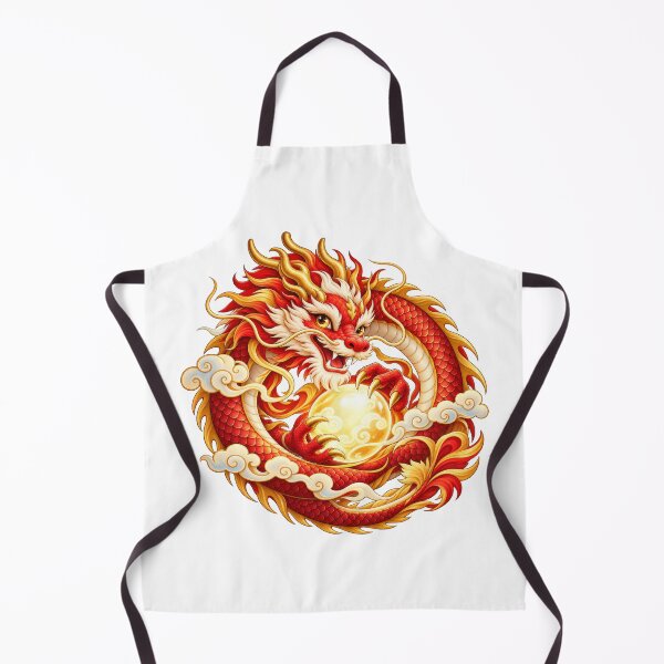 Artikelvorschau, Golden Fire Dragon entworfen und verkauft von syotos-ai.