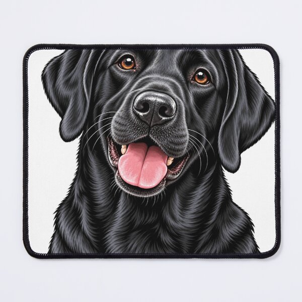 Item preview, Black Labrador portrait designed and sold by designbywhacky.