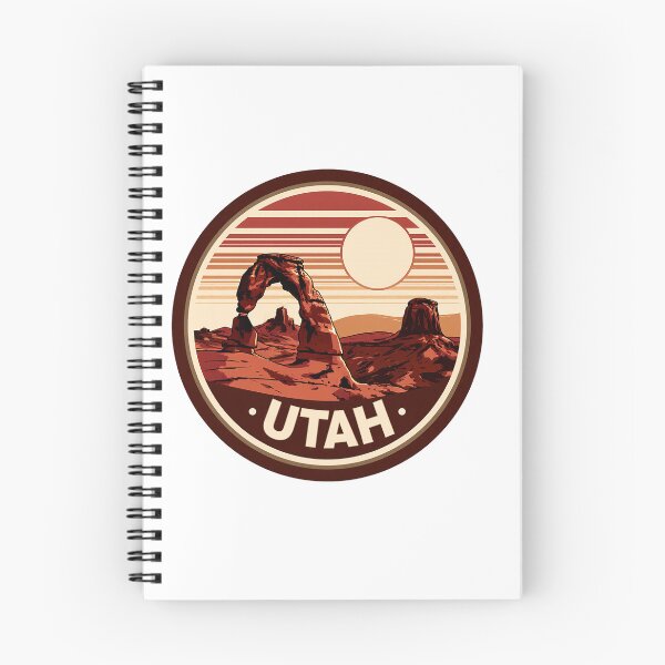 Item preview, Utah Delicate Arch Vintage Badge designed and sold by Stupid Shirts.
