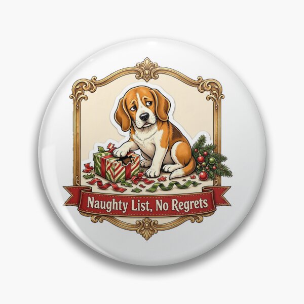 Item preview, Naughty List, No Regrets designed and sold by DogTiredbyPeter.