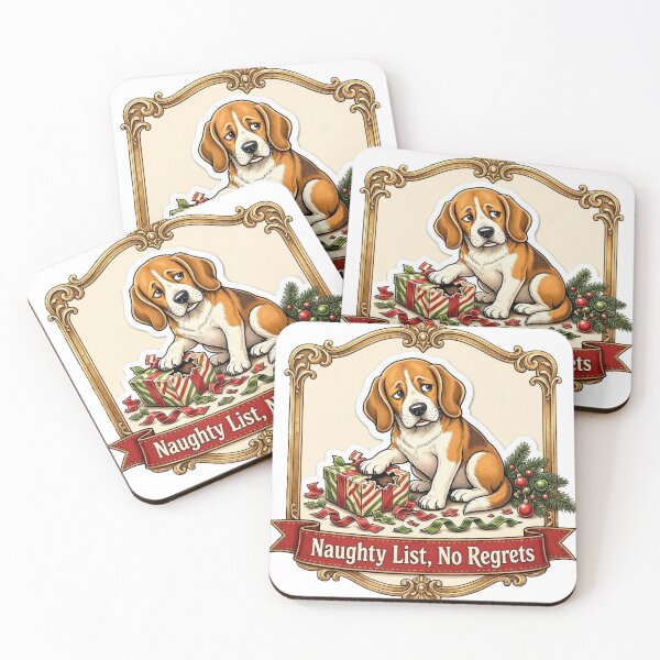 Item preview, Naughty List, No Regrets designed and sold by DogTiredbyPeter.
