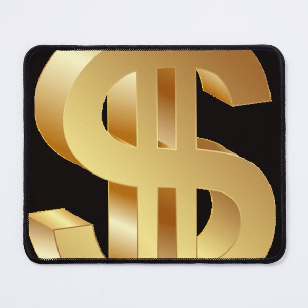 Item preview, gold dollar sign logo designed and sold by VWscout2.