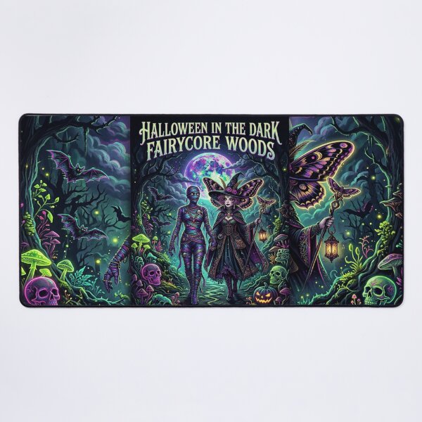 Item preview, A Dark Fairycore themed Halloween Poster designed and sold by Solomon-Ent-144.