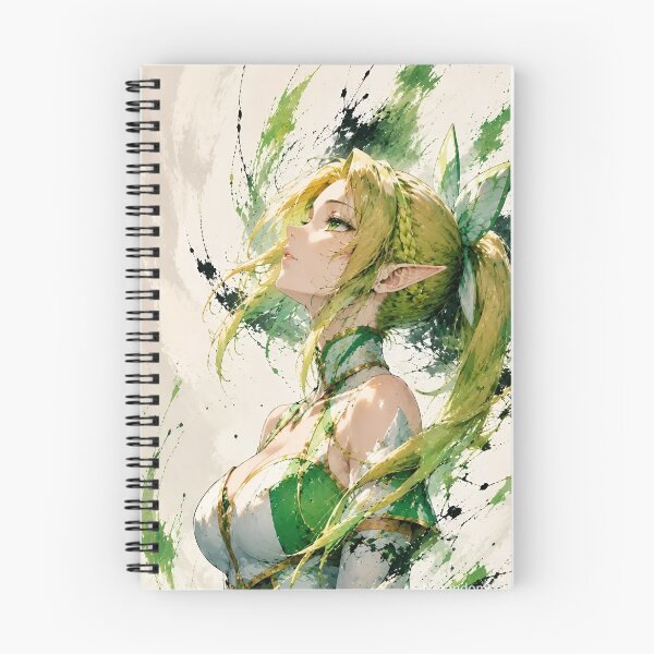 Item preview, Enchanting Forest Elf Anime – Green Nature Spirit Fantasy Warrior Aesthetic designed and sold by Dyan4.