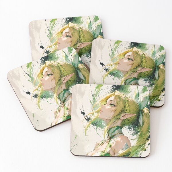 Item preview, Enchanting Forest Elf Anime – Green Nature Spirit Fantasy Warrior Aesthetic designed and sold by Dyan4.