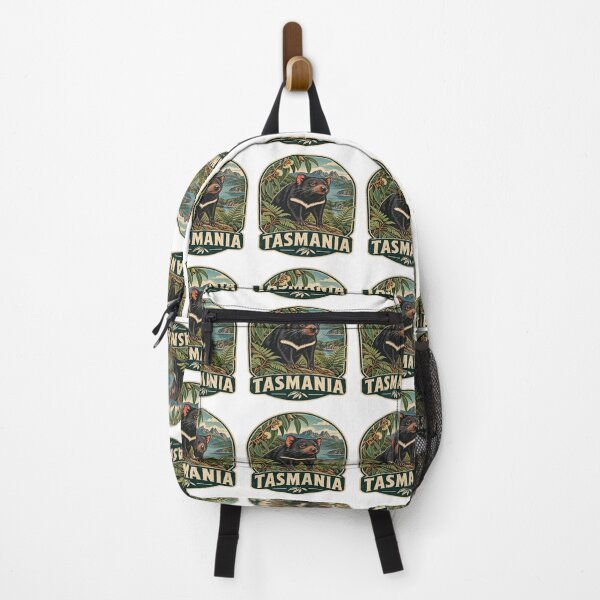 Item preview, Tasmanian Devil Australia Vintage Wildlife Badge Design designed and sold by Globalcitytees.