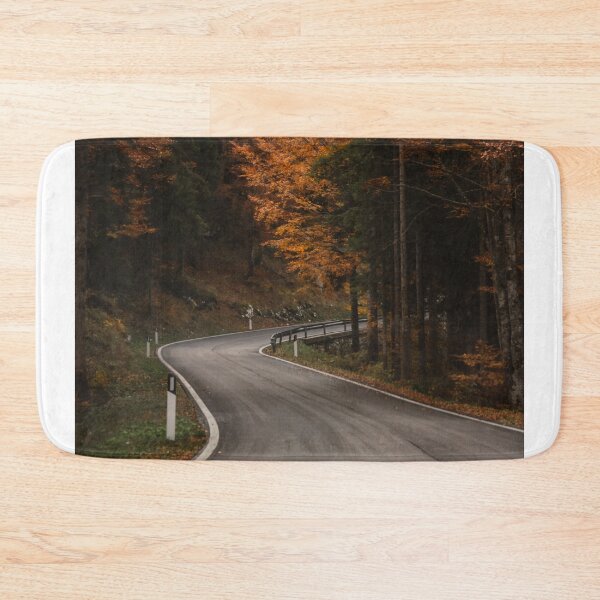Item preview, Winding Road Through Autumn Mountain Forest designed and sold by Drinney.